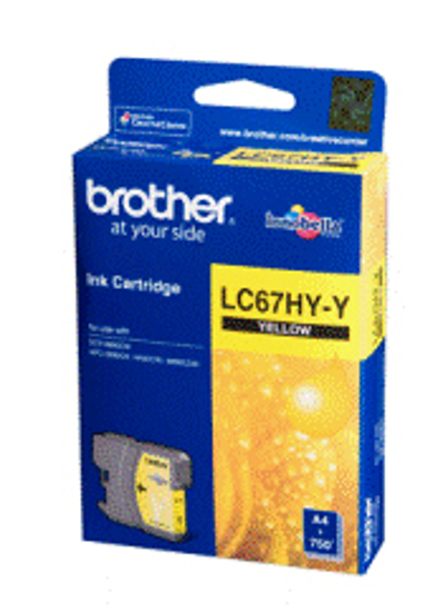 Picture of Brother LC67 Yell HY Ink Cart