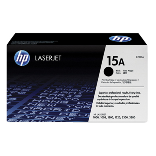 Picture of HP #15A Black Toner C7115A