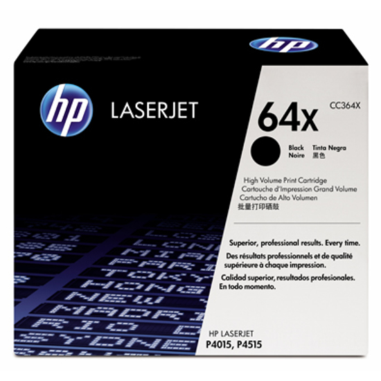 Picture of HP #64X Black Toner CC364X