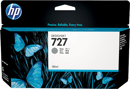 Picture of HP #727 130ml Grey Ink B3P24A