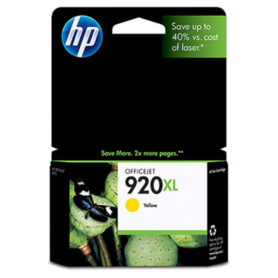 Picture of HP #920 Yellow XL Ink CD974AA