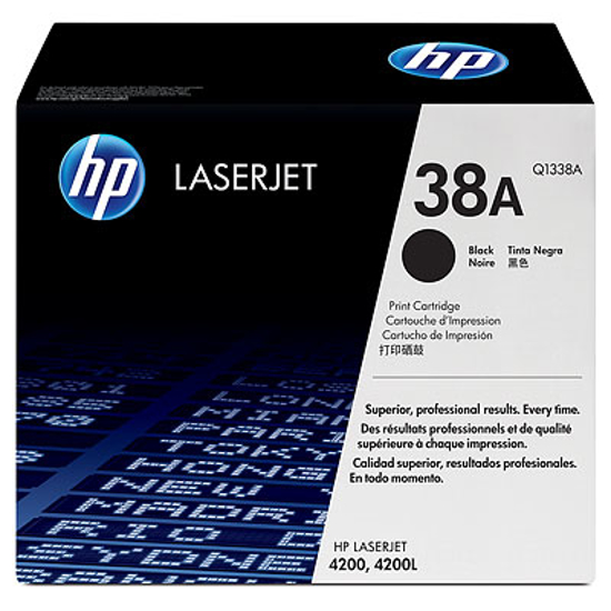 Picture of HP 38A Laserjet Blk Tnr Q1338A