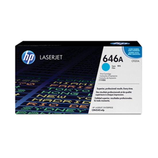 Picture of HP 646A Cyan LJ Toner CF031A