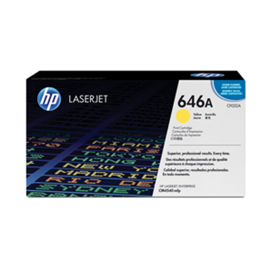 Picture of HP 646A Yel LJ Toner CF032A