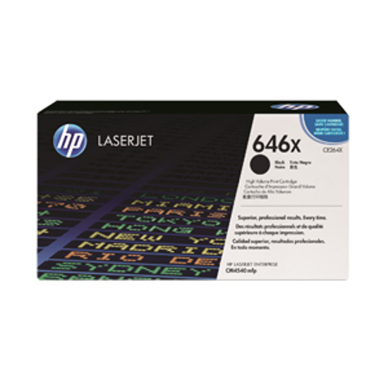 Picture of HP 646X LJ Blk HY Toner CE264X