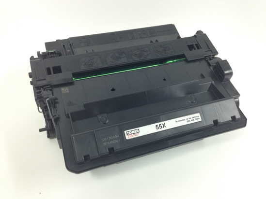 Picture of NZ Made Remanufactured toner to suit HP High Vol Toner black 12.5k pg CE255X new drum