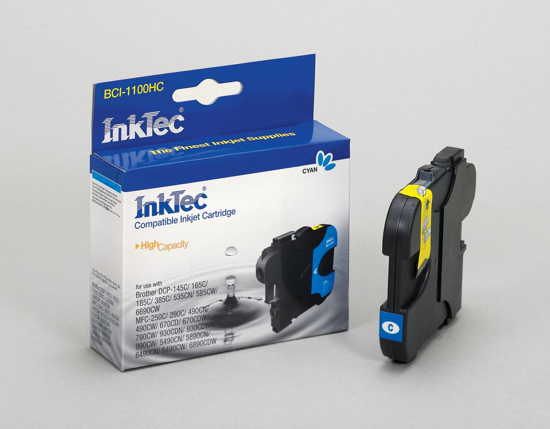 Picture of Compatible cyan ink for Brother LC38 and LC67