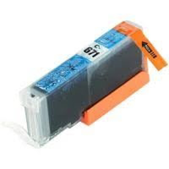 Picture of Compatible Canon 671 C XL Cyan ink